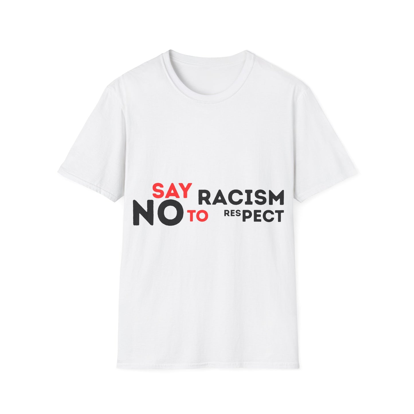 say racism no to respect