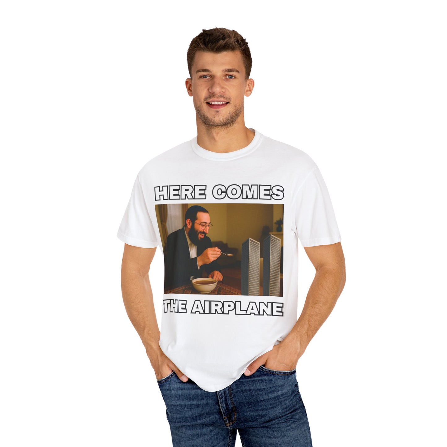 here comes the airplane