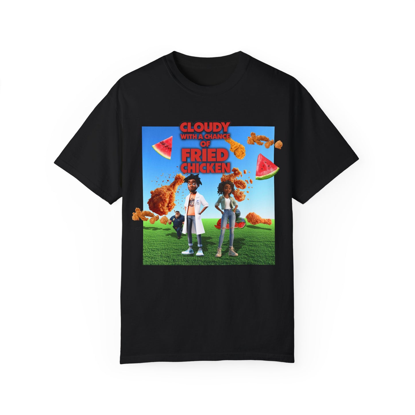 cloudy with a chance of fried chicken