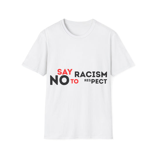 say racism no to respect