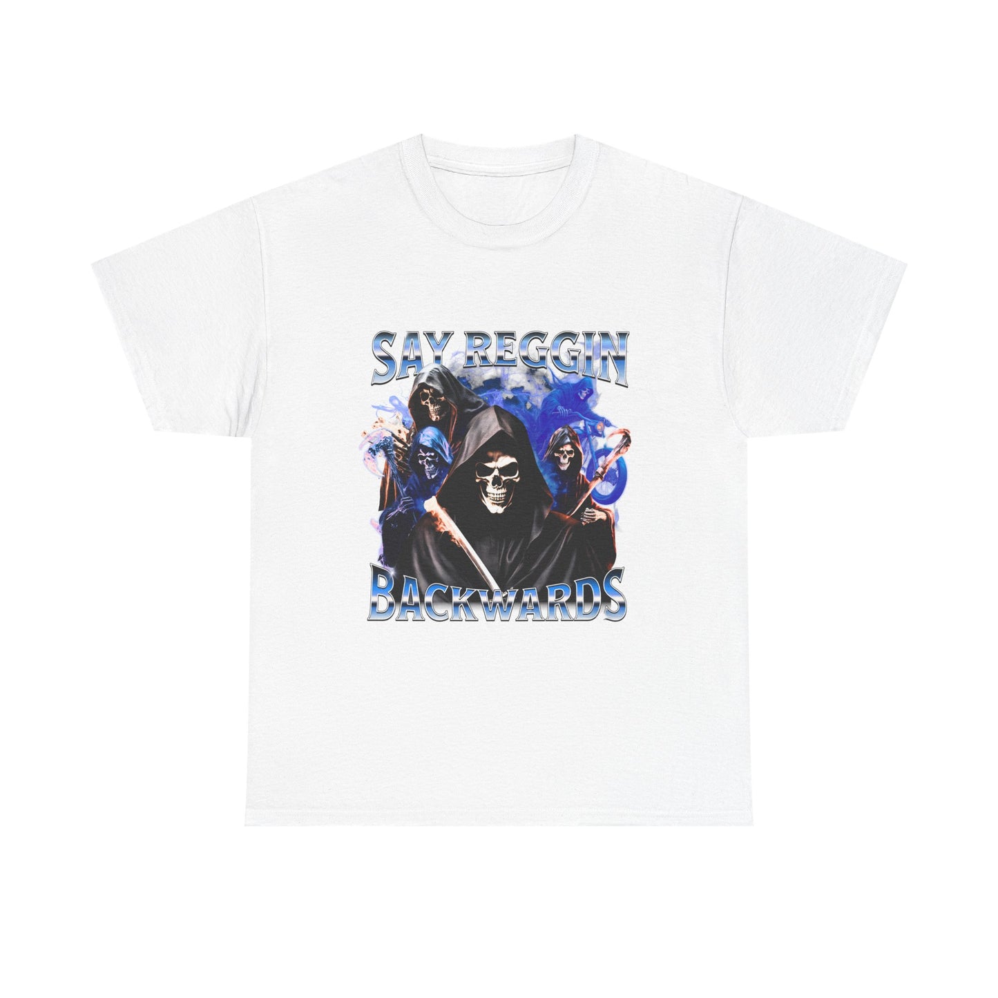 say reggin backwards