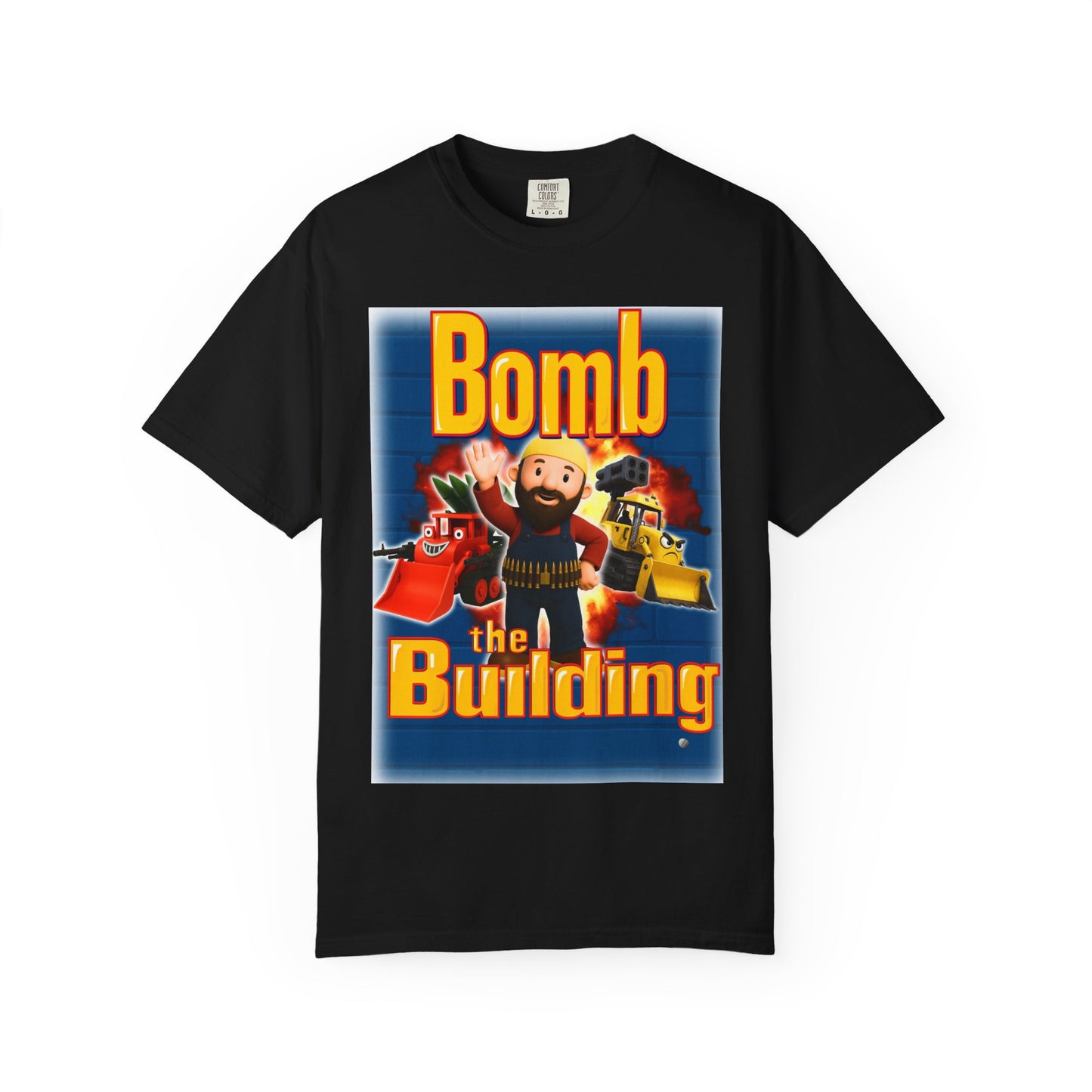 bomb the building