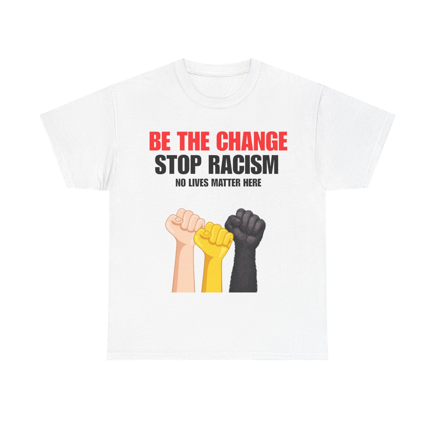 be the change stop racism