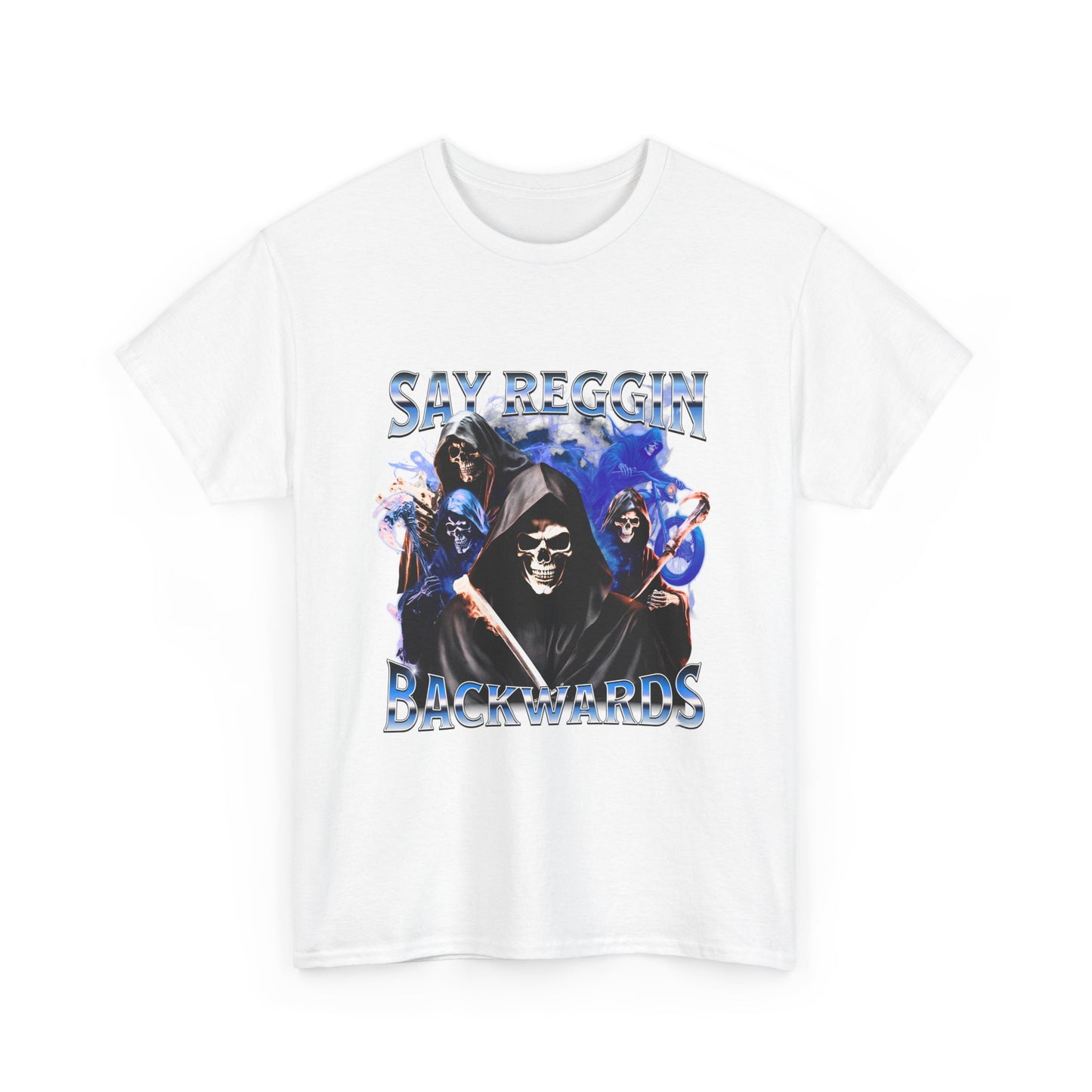 say reggin backwards