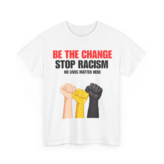 be the change stop racism